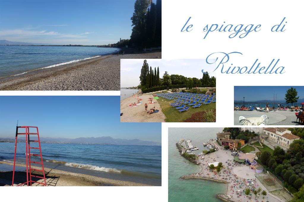 Luminoso Trilocale Con Piscina E Giardino Privato Lägenhet Desenzano del Garda Exteriör bild