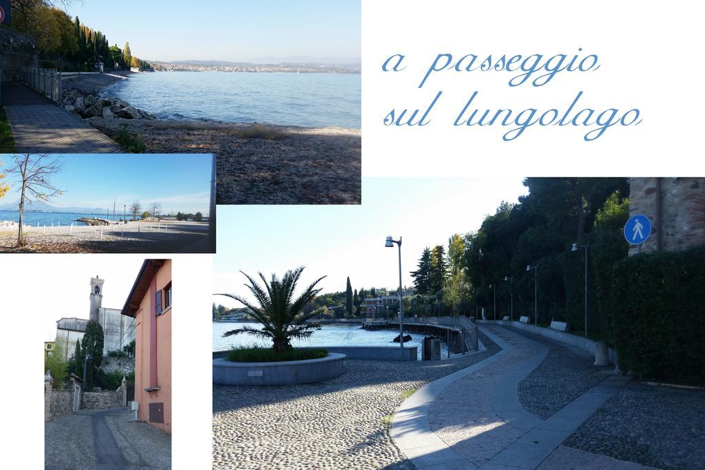 Luminoso Trilocale Con Piscina E Giardino Privato Lägenhet Desenzano del Garda Exteriör bild